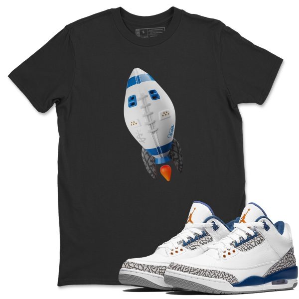 Rugby Rocket Unisex Crew Neck Sneaker Matching Tee Shirt To Match AJ3 Wizards Jezsport.com