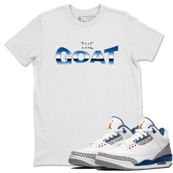 The Goat Unisex Crew Neck Sneaker Matching Tee Shirt To Match AJ3 Wizards Jezsport.com