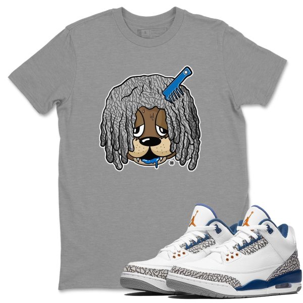 Impatient Bear Unisex Crew Neck Sneaker Matching Tee Shirt To Match AJ3 Wizards Jezsport.com