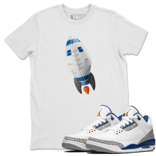 Rugby Rocket Unisex Crew Neck Sneaker Matching Tee Shirt To Match AJ3 Wizards Jezsport.com