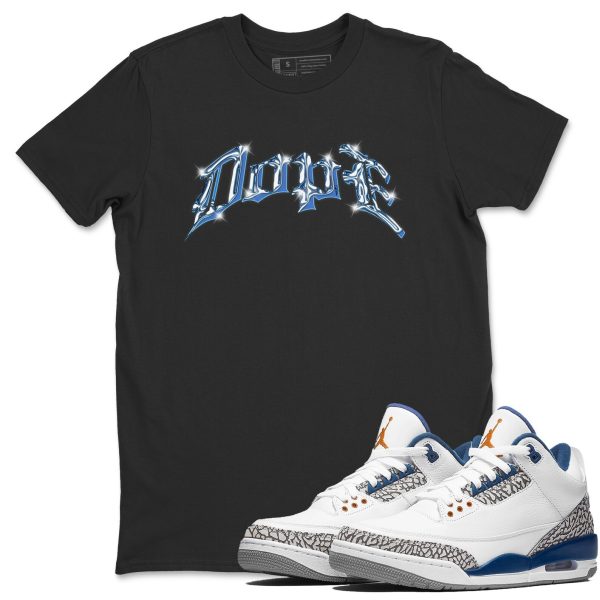 Dope Unisex Crew Neck Sneaker Matching Tee Shirt To Match AJ3 Wizards Jezsport.com