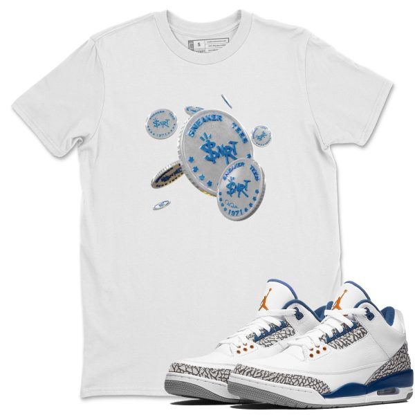 Coin Drop Unisex Crew Neck Sneaker Matching Tee Shirt To Match AJ3 Wizards Jezsport.com