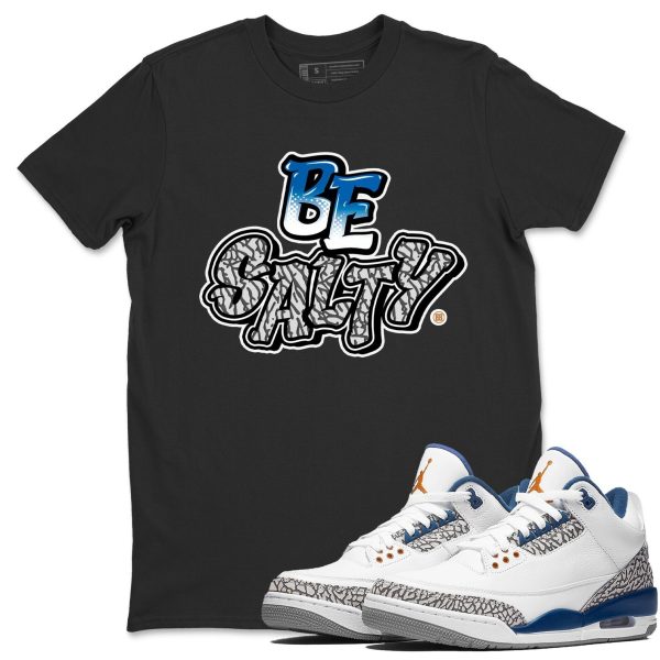 Salty Unisex Crew Neck Sneaker Matching Tee Shirt To Match AJ3 Wizards Jezsport.com