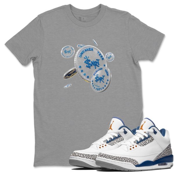 Coin Drop Unisex Crew Neck Sneaker Matching Tee Shirt To Match AJ3 Wizards Jezsport.com