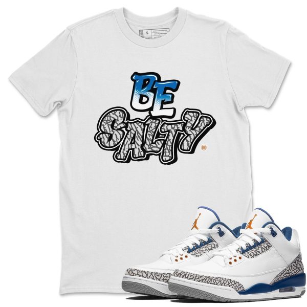 Salty Unisex Crew Neck Sneaker Matching Tee Shirt To Match AJ3 Wizards Jezsport.com