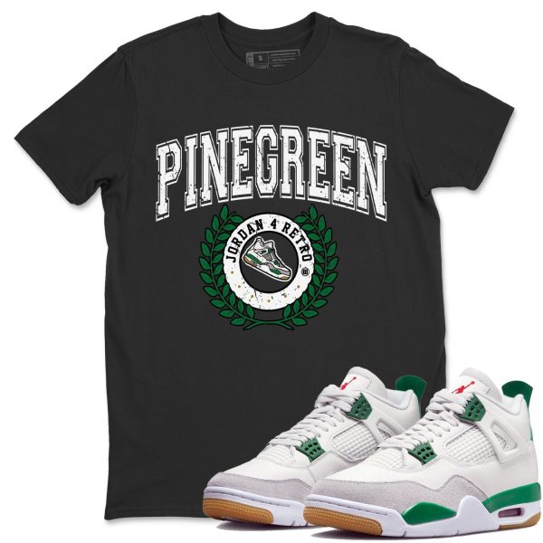 Sneaker Letter Sneaker Tee - Casual Unisex Cotton Sneaker T-Shirt To Match 4s Pine Green SB Jezsport.com