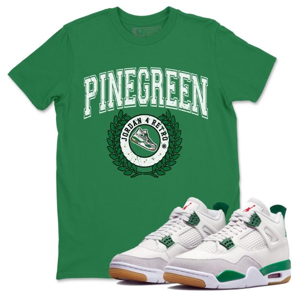 Sneaker Letter Sneaker Tee - Casual Unisex Cotton Sneaker T-Shirt To Match 4s Pine Green SB Jezsport.com