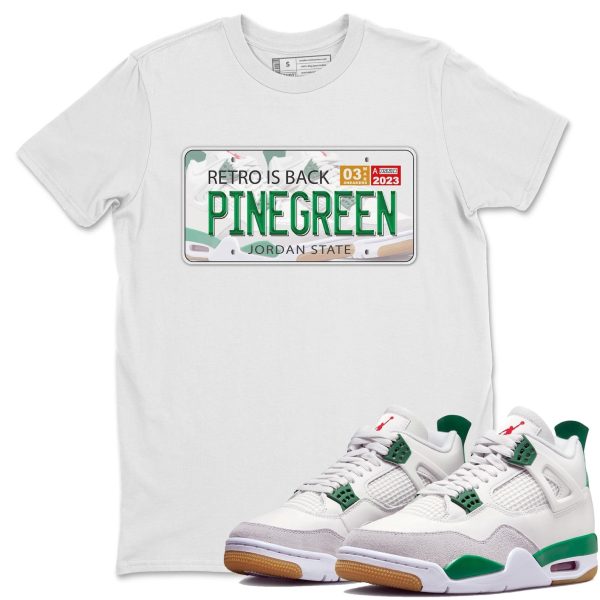 Sneaker Plate Sneaker Tee - Casual Unisex Cotton Sneaker T-Shirt To Match 4s Pine Green SB Jezsport.com