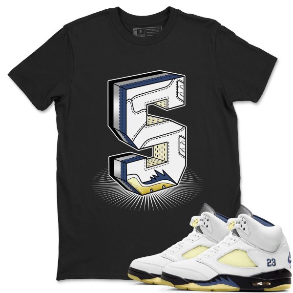 Number Statue Sneaker Tee - Casual Unisex Cotton Sneaker T-Shirt To Match AJ5 A Ma Maniere Dawn Jezsport.com