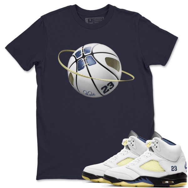 Basketball Planet Sneaker Tee - Casual Unisex Cotton Sneaker T-Shirt To Match AJ5 A Ma Maniere Dawn Jezsport.com