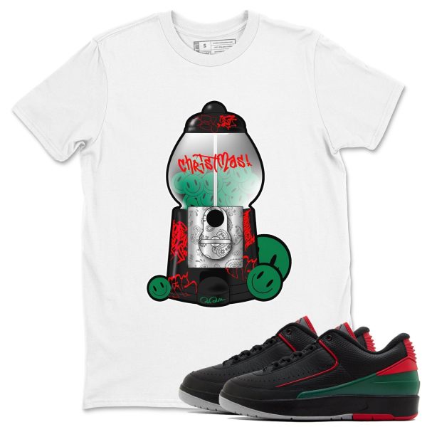 Gumball Machine Unisex Crew Neck Sneaker Matching Tee Shirt To Match 2s Christmas Holiday Sneaker Tees Jezsport.com