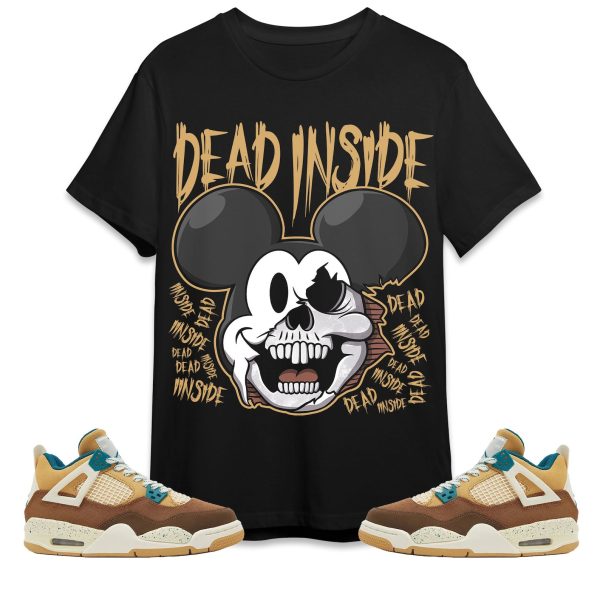 Mickey Horror Unisex Tees Jordan 4 Cacao Wow to match Sneaker, Outfit Birthday Gift for Friends Jezsport.com