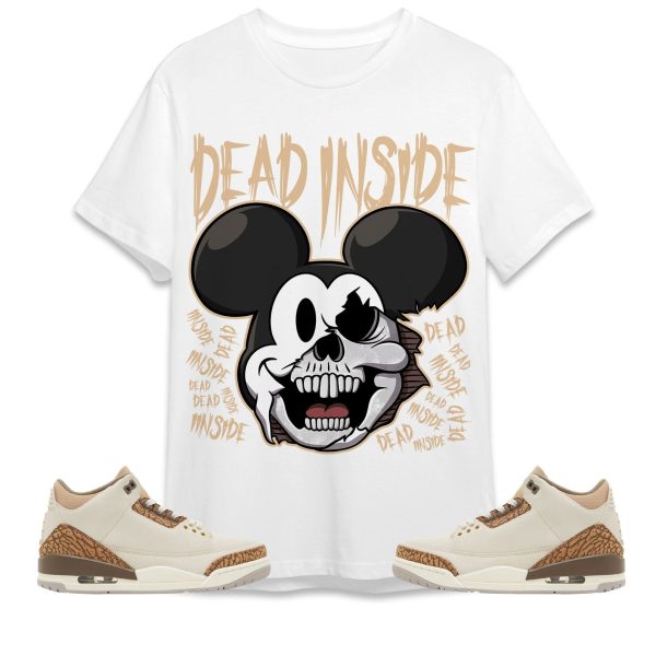 Mickey Horror Unisex Tees Jordan 3 Palomino to match Sneaker, Outfit Birthday Gift for Friends Jezsport.com