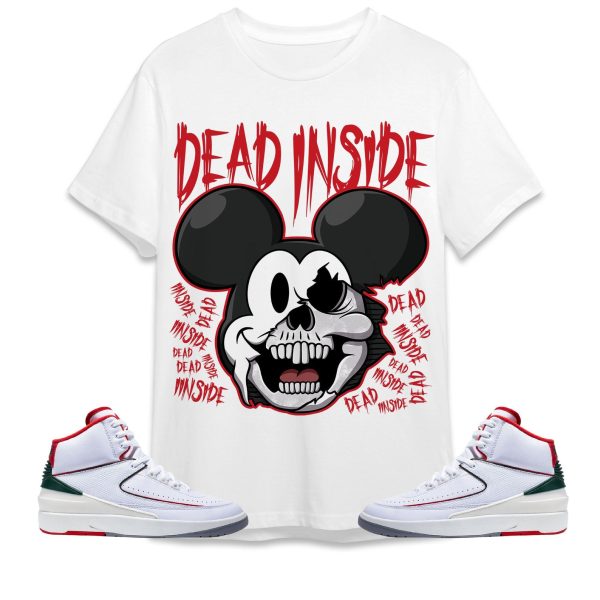 Mickey Horror Unisex Tees Jordan 2 Italy to match Sneaker, Outfit Birthday Gift for Friends Jezsport.com