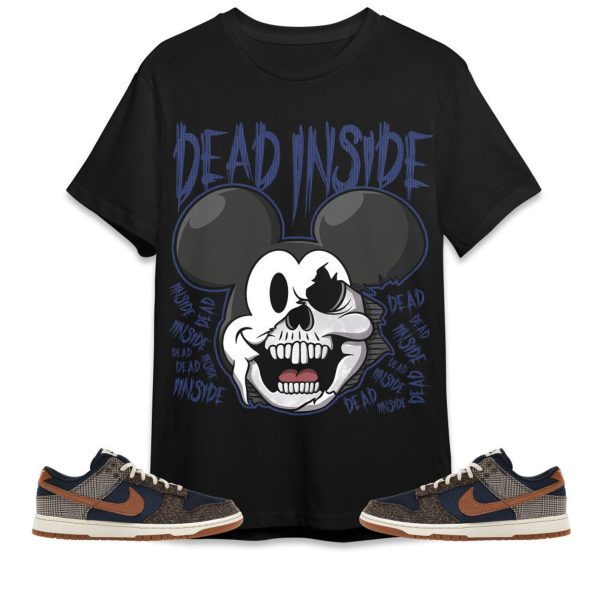 Mickey Horror Unisex Tees Dunk Low Tweed Corduroy to match Sneaker, Outfit Birthday Gift for Friends Jezsport.com