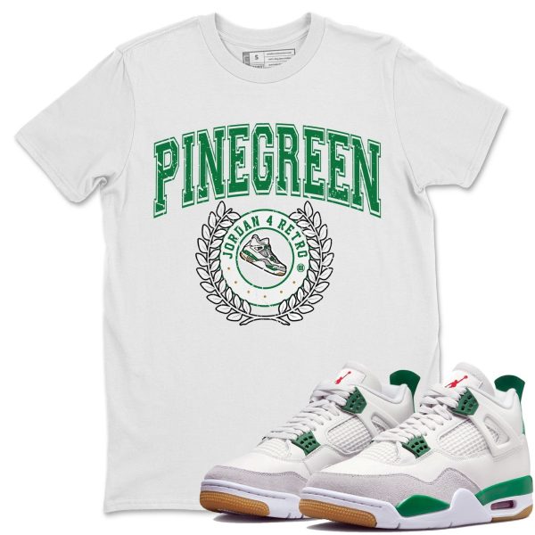 Sneaker Letter Sneaker Tee - Casual Unisex Cotton Sneaker T-Shirt To Match 4s Pine Green SB Jezsport.com