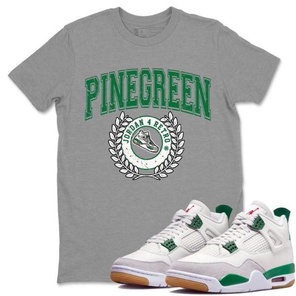 Sneaker Letter Sneaker Tee - Casual Unisex Cotton Sneaker T-Shirt To Match 4s Pine Green SB Jezsport.com