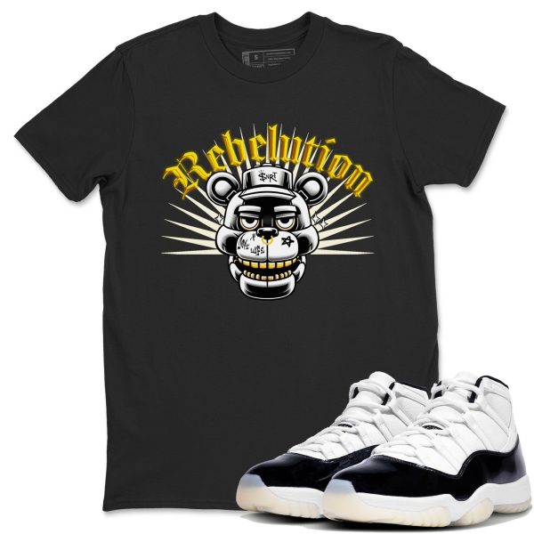 Revolution Unisex Crew Neck Sneaker Matching Tee Shirt To Match 11s Gratitude Jezsport.com