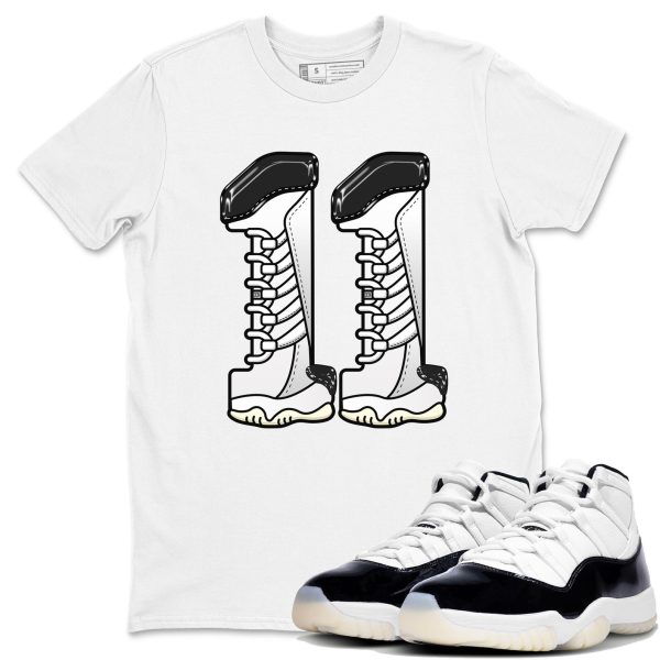 Number 11 Unisex Crew Neck Sneaker Matching Tee Shirt To Match 11s Gratitude Jezsport.com