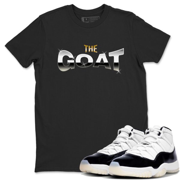 The Goat Unisex Crew Neck Sneaker Matching Tee Shirt To Match 11s Gratitude Jezsport.com