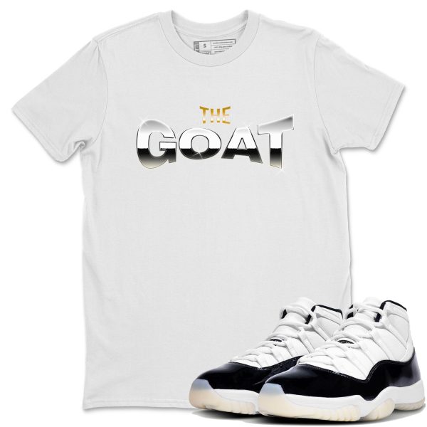 The Goat Unisex Crew Neck Sneaker Matching Tee Shirt To Match 11s Gratitude Jezsport.com