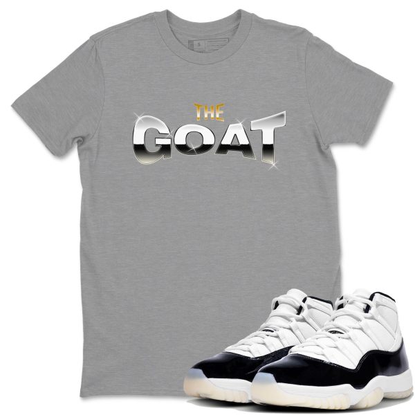 The Goat Unisex Crew Neck Sneaker Matching Tee Shirt To Match 11s Gratitude Jezsport.com