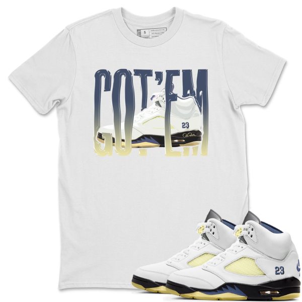 Wiggling Gotem Sneaker Tee - Casual Unisex Cotton Sneaker T-Shirt To Match AJ5 A Ma Maniere Dawn Jezsport.com