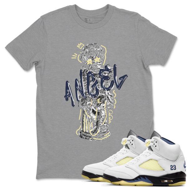 Baby Angel Sneaker Tee - Casual Unisex Cotton Sneaker T-Shirt To Match AJ5 A Ma Maniere Dawn Jezsport.com