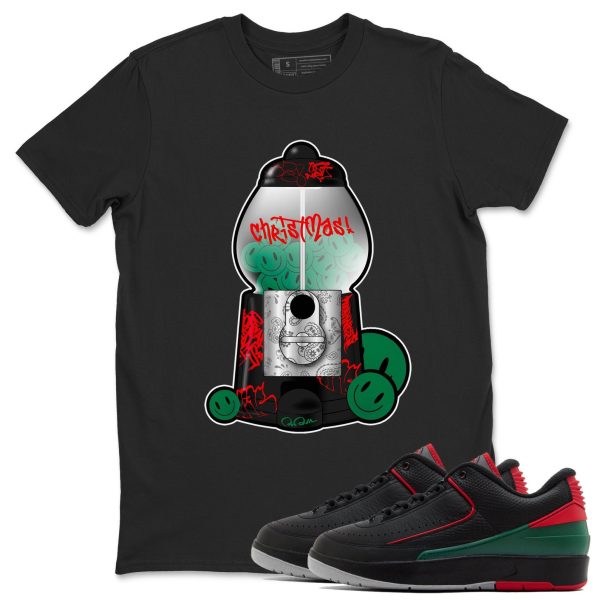 Gumball Machine Unisex Crew Neck Sneaker Matching Tee Shirt To Match 2s Christmas Holiday Sneaker Tees Jezsport.com