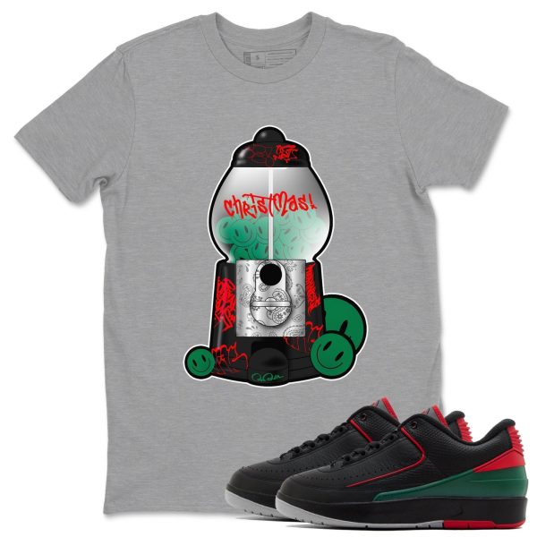 Gumball Machine Unisex Crew Neck Sneaker Matching Tee Shirt To Match 2s Christmas Holiday Sneaker Tees Jezsport.com