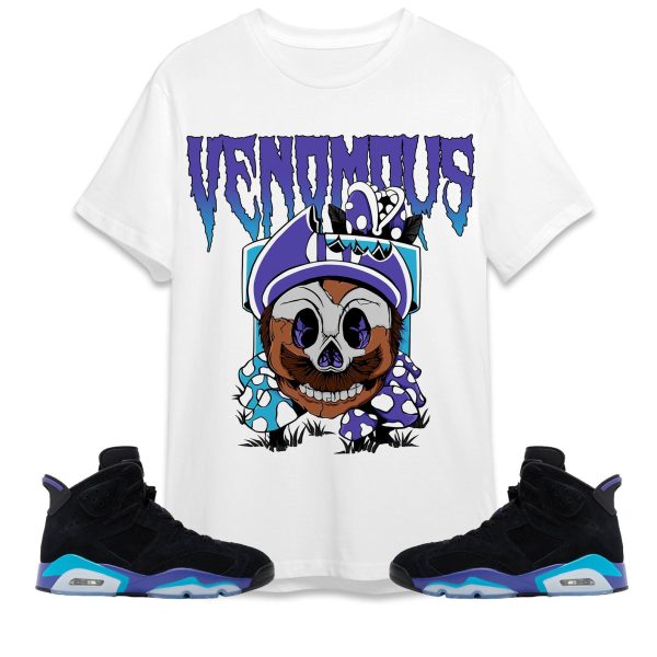 Mario Venomous Unisex Tees Jordan 6 Aqua to Match Sneaker,Outfit Birthday Gift Jezsport.com