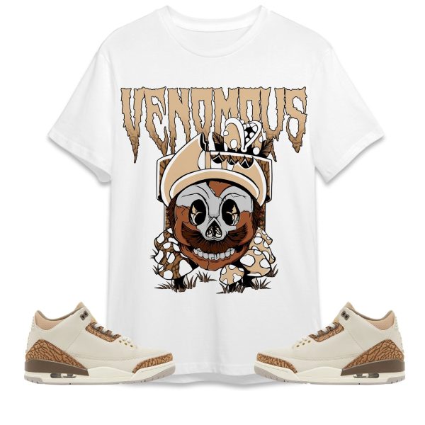 Mario Venomous Unisex Tees Jordan 3 Palomino to Match Sneaker,Outfit Birthday Gift Jezsport.com