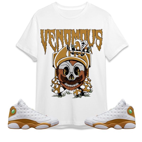 Mario Venomous Unisex Tees Jordan 13 Wheat to Match Sneaker,Outfit Birthday Gift Jezsport.com