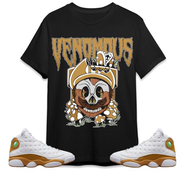 Mario Venomous Unisex Tees Jordan 13 Wheat to Match Sneaker,Outfit Birthday Gift Jezsport.com