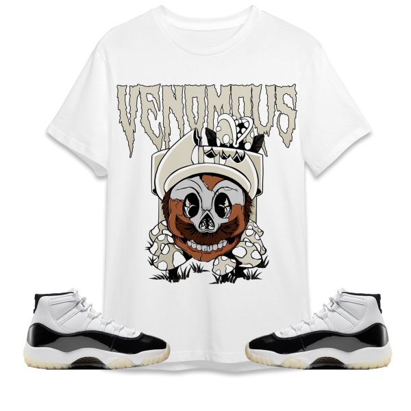 Mario Venomous Unisex Tees Jordan 11 Gratitude to Match Sneaker,Outfit Birthday Gift Jezsport.com