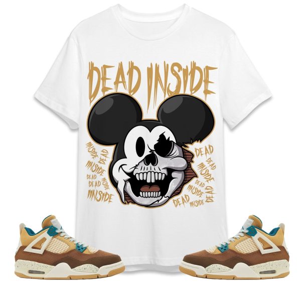 Mickey Horror Unisex Tees Jordan 4 Cacao Wow to match Sneaker, Outfit Birthday Gift for Friends Jezsport.com