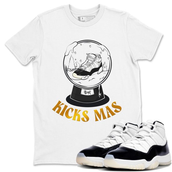 Snow Ball Unisex Crew Neck Sneaker Matching Tee Shirt To Match 11s Gratitude Jezsport.com