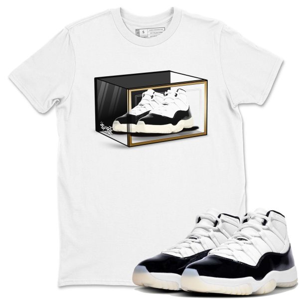 Shoe Box Unisex Crew Neck Sneaker Matching Tee Shirt To Match 11s Gratitude Jezsport.com