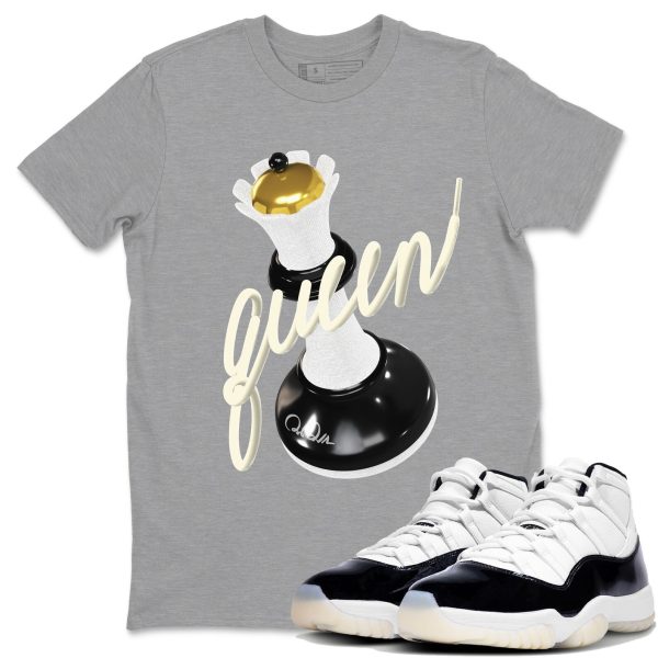 3D Queen Unisex Crew Neck Sneaker Matching Tee Shirt To Match 11s Gratitude Jezsport.com