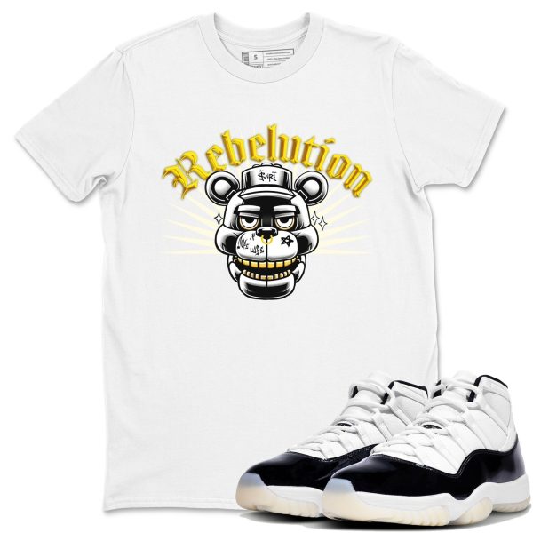 Revolution Unisex Crew Neck Sneaker Matching Tee Shirt To Match 11s Gratitude Jezsport.com