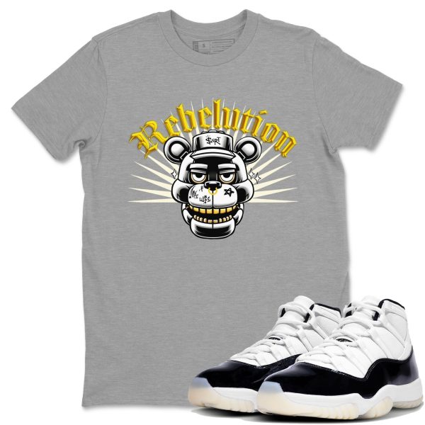 Revolution Unisex Crew Neck Sneaker Matching Tee Shirt To Match 11s Gratitude Jezsport.com