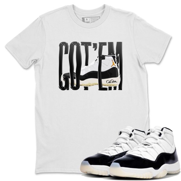 Wiggling Gotem Unisex Crew Neck Sneaker Matching Tee Shirt To Match 11s Gratitude Jezsport.com