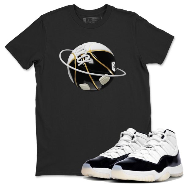 Basketball Planet Unisex Crew Neck Sneaker Matching Tee Shirt To Match 11s Gratitude Jezsport.com