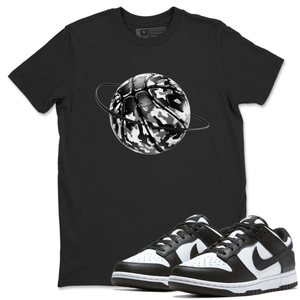 Camo Basketball Planet Sneaker Tee - Casual Unisex Cotton Sneaker T-Shirt To Match Dunks Panda Jezsport.com