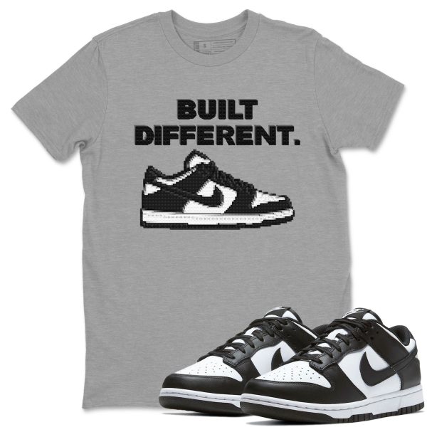 Built Different Sneaker Tee - Casual Unisex Cotton Sneaker T-Shirt To Match Dunks Panda Jezsport.com