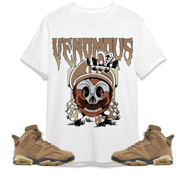 Mario Venomous Unisex Tees Jordan 6 Gore-Tex Brown Kelp to Match Sneaker,Outfit Birthday Gift Jezsport.com