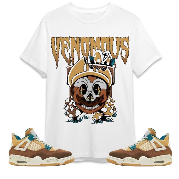 Mario Venomous Unisex Tees Jordan 4 Cacao Wow to Match Sneaker,Outfit Birthday Gift Jezsport.com