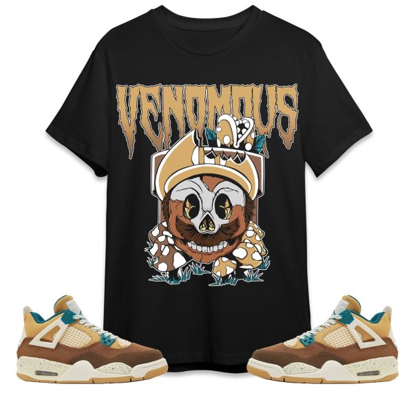 Mario Venomous Unisex Tees Jordan 4 Cacao Wow to Match Sneaker,Outfit Birthday Gift Jezsport.com