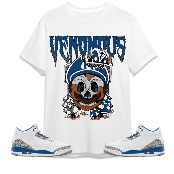 Mario Venomous Unisex Tees Jordan 3 Wizards to Match Sneaker,Outfit Birthday Gift Jezsport.com