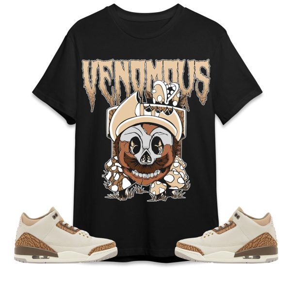 Mario Venomous Unisex Tees Jordan 3 Palomino to Match Sneaker,Outfit Birthday Gift Jezsport.com